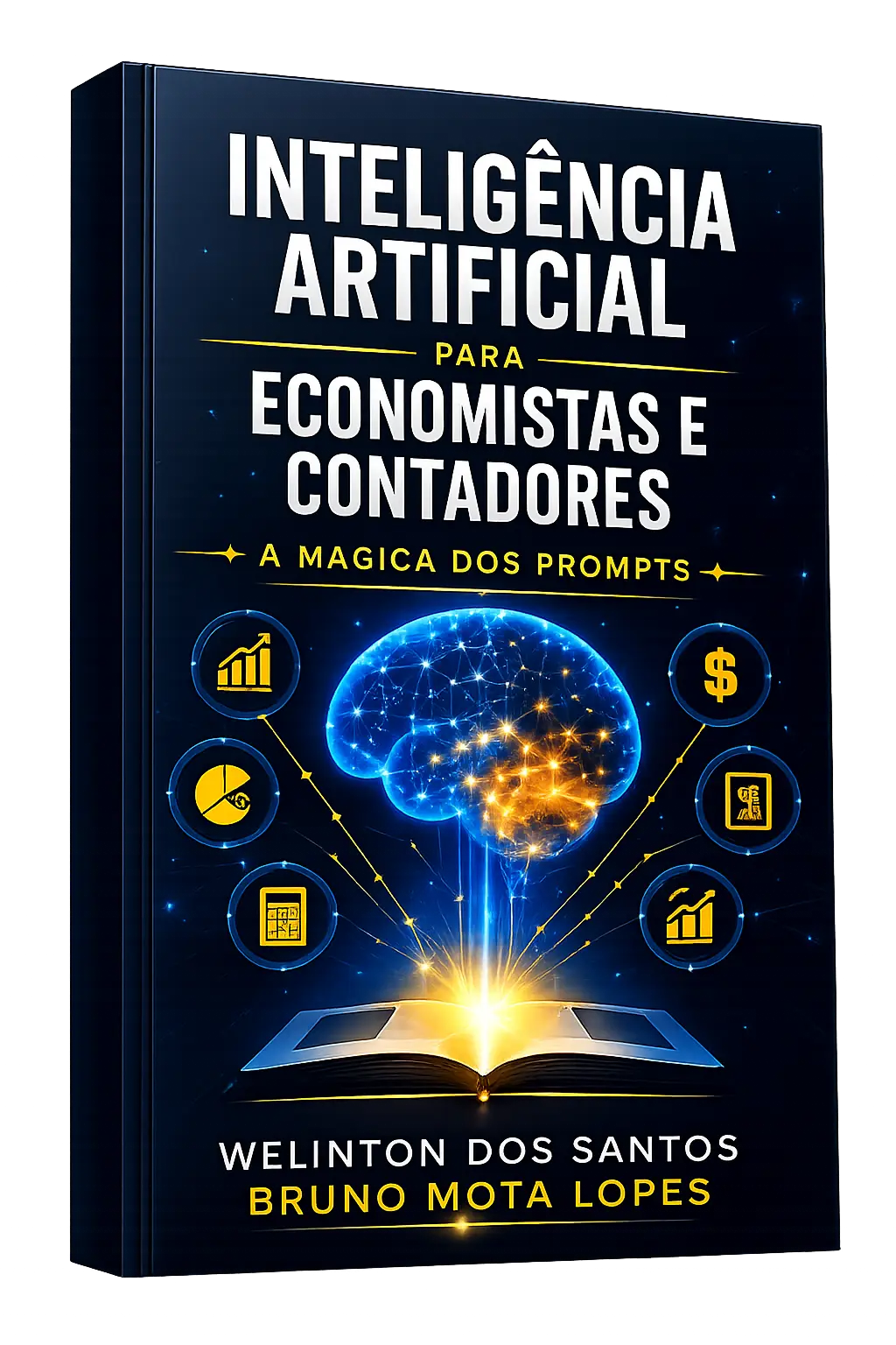 Capa do livro Inteligência Artificial para Economistas e Contadores